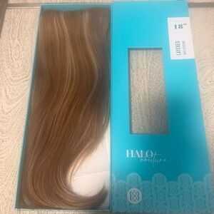 18" LAYERED BLONDE HALO® HAIR EXTENSIONS COLOR 812 - BRAND NEW NEVER USED